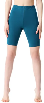Produktbild von Bellivalini Damen Kurze Leggings aus Baumwolle BLV50-200 (Smaragdgrün, M)