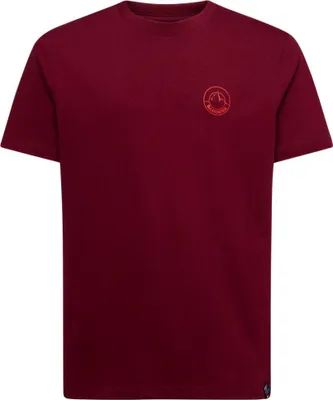Zdjęcie produktu dla Koszulka z logo Circle, rozmiar M – męska koszulka wspinaczkowa – La Sportiva, rozmiar: XL, kolor: R25R24 – Redwood/Mountain Red