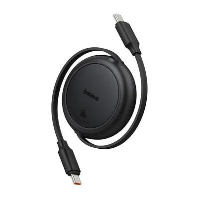 Obrázek produktu pro Baseus Free2Pull Mini Usb-C To Usb-C Cable, 60W, 1, (Black)