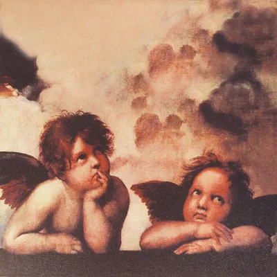 Produktbild von Leinwanddruck "Raphael- Engel" 40x40cm