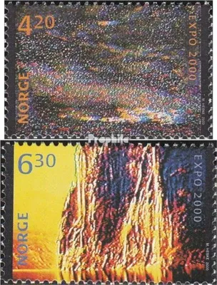 Produktbild von Briefmarken Norwegen 2000 Mi 1349-1350 (kompl.Ausg.) postfrisch EXPO 2000 Hannover