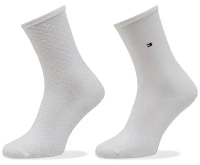 Zdjęcie produktu dla Skarpety damskie Tommy Hilfiger 701227563 biały 2 PACK - Socks: 39-42 2PAK