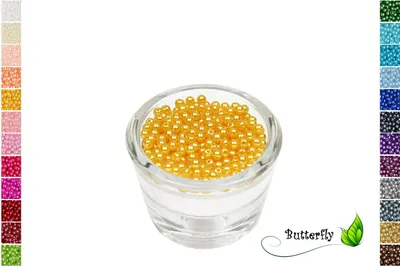 Produktbild von 200 Wachsperlen 4mm, Farbe:gold 687