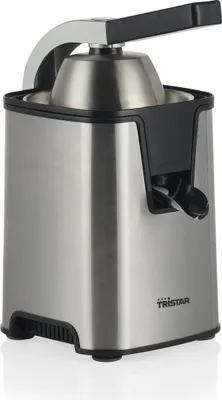 Productafbeelding van Tristar CP-3009 Citruspers, zwart, roestvrij staal, 0,3 liter, 1 meter, kunststof, 350 W, 220 - 240 V