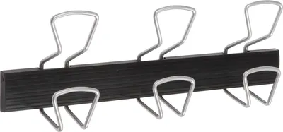 Produktbild von Wandgarderobe PMPRO3M 3 Doppelhaken Packung mit 8 Stück