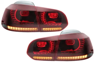 Produktbild von Rückleuchten FullLED für VW Golf 6 08-13 R20Look Rot/Rauch Licht Drehen Statisch