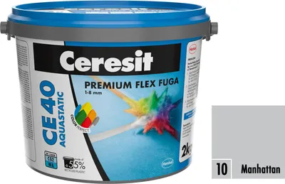 Produktbild von Ceresit Fugenmörtel CE 40 manhattan, 2 kg