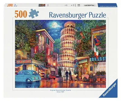 Image de Puzzle Ravensburger Soirée à Pise, 500pcs.