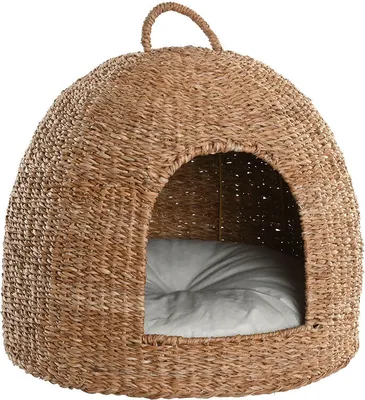 Obrázok produktu pre Pelech pre domáce zvieratá Home ESPRIT prírodné prírodné vlákno 49 x 49 x 48 cm