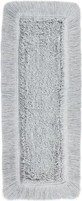 Produktbild von Moppbezug Grau 40 cm, waschbar bis 95°C, robustes Mopptaschen-Design, für gängige Mopphalter