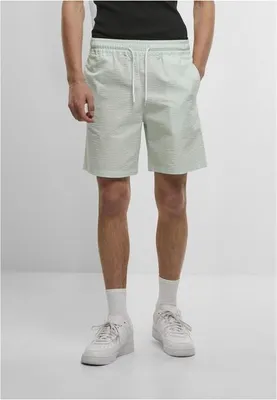 Obrázek produktu pro Pánské kraťasy Urban Classics Basic Seersucker Shorts frostmint - 4XL