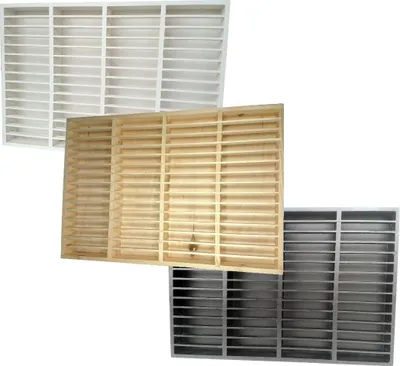 Produktbild von FabaHome MC Regal für 60 Kassetten, Holz Holz Natur