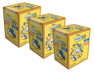 Produktbild von Donald Duck - 90 Jahre - Sammelsticker - 3 Displays (108 Tüten)