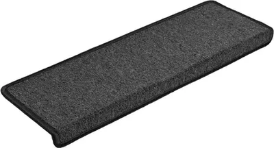 Obrázok produktu pre vidaXL Koberčeky na schodíky 30 ks 65x21x4 cm Antracit Obdĺžnikový okraj