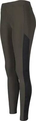 Produktbild von Urban Classics Ladies - Jacquard Camo Leggings oliv - S