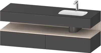 Produktbild von DURAVIT QA4796083490000 QTG EWT KWTU 1600 Wß Hgl. Be