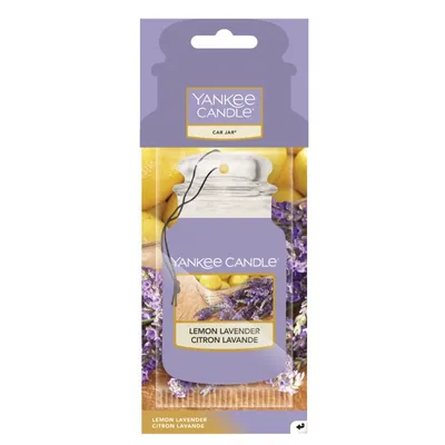 Produktbild von Yankee Candle Lemon Lavender, Hängende Lufterfrischer, Hängend, Violett, Karton, Vanille, 80 mm