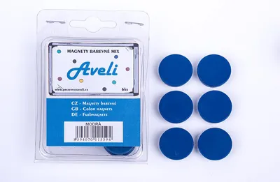 Produktbild von Satz Magnete AVELI, blau