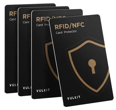 Produktbild von RFID/NFC-Schutzkarten 4 Stück zur Kartenverriegelung