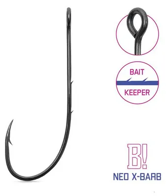 Produktbild von DELPHIN B! NEO X-BARB, Cheburashka-Haken, 8 Stk., 101005136