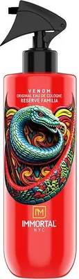 Produktbild von VENOM Eau de Cologne für Herren, chypre-fruchtiger Duft, 500 ml mit Zerstäuber