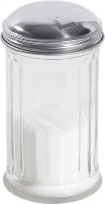Produktbild von CONTACTO Streuer für Zucker mit Klappe, Inhalt: 0,30 Liter, ø: 75 mm