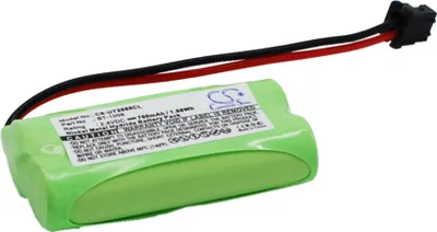 Immagine prodotto di TECHTEK Batteria compatibile con [Uniden] 1780-2, D1361, D1361BK, D1364, D1364BK, D1384, D1384-2, D1384-2BK, D1384-4, D1384-4BK, D1384BK, D1483BK, D1