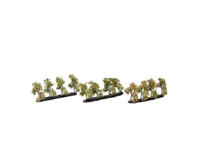 Produktbild von NOCH Plantagenbäume mit Äpfeln, 24 Stück im 2 cm Set für Modellbau-Baumgestaltung, perfekt für Spur N und Z
