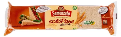 Produktbild von Semenzato Vollkorn Sandwichbrot 10 x 100g – ballaststoffreich, frisch, praktisch