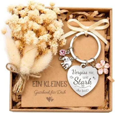 Produktbild von Schlüsselanhänger Glücksbringer, Geschenkbox, für Frauen