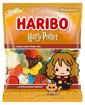 Image de Haribo Hermione Granger bonbons aux fruits magiques sachet 160g
