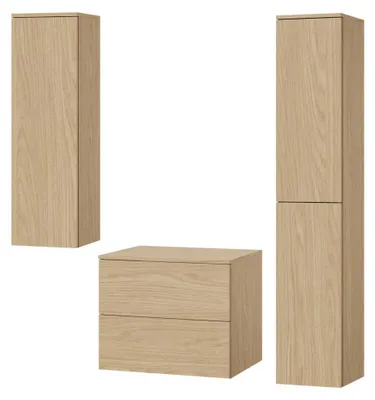 Produktbild von Badezimmerset 3-Teilig: Unterschrank + 2 Hochschränke Color Frühlings-Eiche (2S 60 + 1D 100 + 2D160)