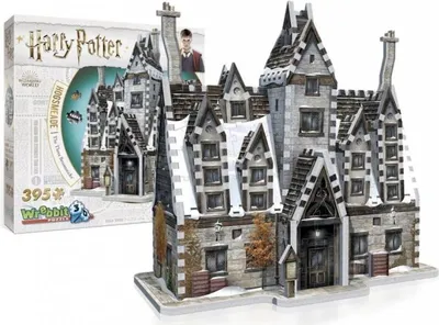Image de Wrebbit Wrebbit 3D puzzle - Harry Potter Hogsmeade Les trois balais (395)
