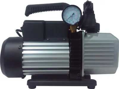 Productafbeelding van Vacuümpomp – Industriële Luchtpomp met 1/4 pk Motor en Geïntegreerde Vacuümmeter
