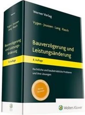 Produktbild von Bauverzögerung und Leistungsänderung