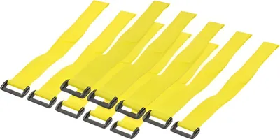 Immagine prodotto di Logilink Kabelbinder mit Klettverschluss gelb 10 Stück