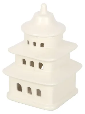 Immagine prodotto di Something Different - Bruciatore a olio Pagode SD11027 (taglia unica) (bianco)