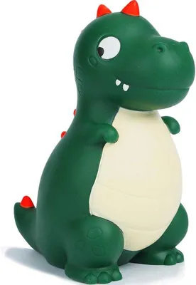 Obrázok produktu pre Zelená detská pokladnička v tvare dinosaura