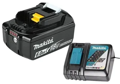 Productafbeelding van Oplaadbare batterij, 18V, 6000mAh capaciteit, 1 stuk. 6.0Ah. Opladen, 18V