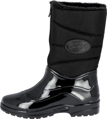 Produktbild von LICO Damen Wetterstiefel schwarz mit Mittelreißverschluss 39