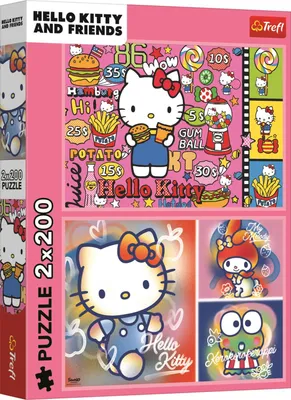 Image de Puzzle 2x200 Hello Kitty et ses amis 13336