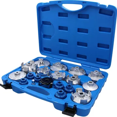 Produktbild von Brilliant Tools Ölfilterschlüssel-Satz, 19-tlg.