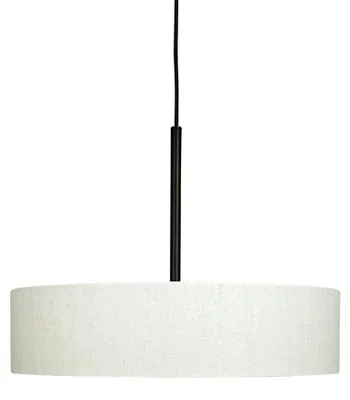 Produktbild von Pendelleuchte LED, Hängelampe, Deckenlampe Pendel, Pendellampe Esstisch, Pendelleuchte für Wohnzimmer, Skandinavische Design, Calix schwarz / weiß