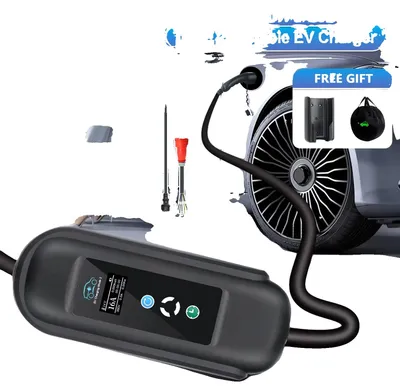 Obrázek produktu pro Přenosná nabíječka pro elektromobily, výkon 11 kW, kompatibilní s konektorem typu 2, 11 kW, konektor typu 2