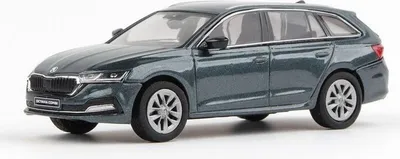 Produktbild von Skoda Octavia IV Combi (2020) - Grau Graphit Metallic ABREX 1:43