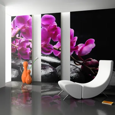 Produktbild von Basera Fototapete Orchideenmotiv 100406-24, Vliestapete, 300x231 cm