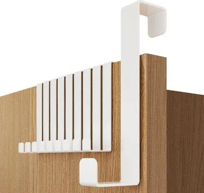 Produktbild von Famanu Haken Set von 10 - Weiß, ohne Bohren, vielseitig einsetzbar