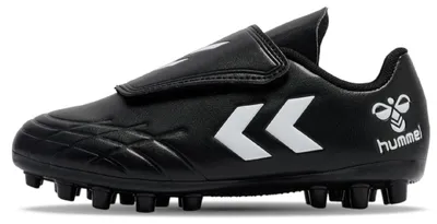 Produktbild von Hummel Hattrick MG JR Fußballschuhe Klettverschluss schwarz/weiß 217580-2042, Schuhgröße:27 EU