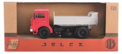 Immagine prodotto di Jelcz 317 wywrotka czerwona model w skali 1:43