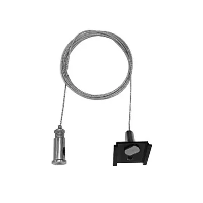 Produktbild von Qub Pendelset - 1-Phasen Schienensystem - Schwarz - 2m - höhenverstellbar - Zubehör